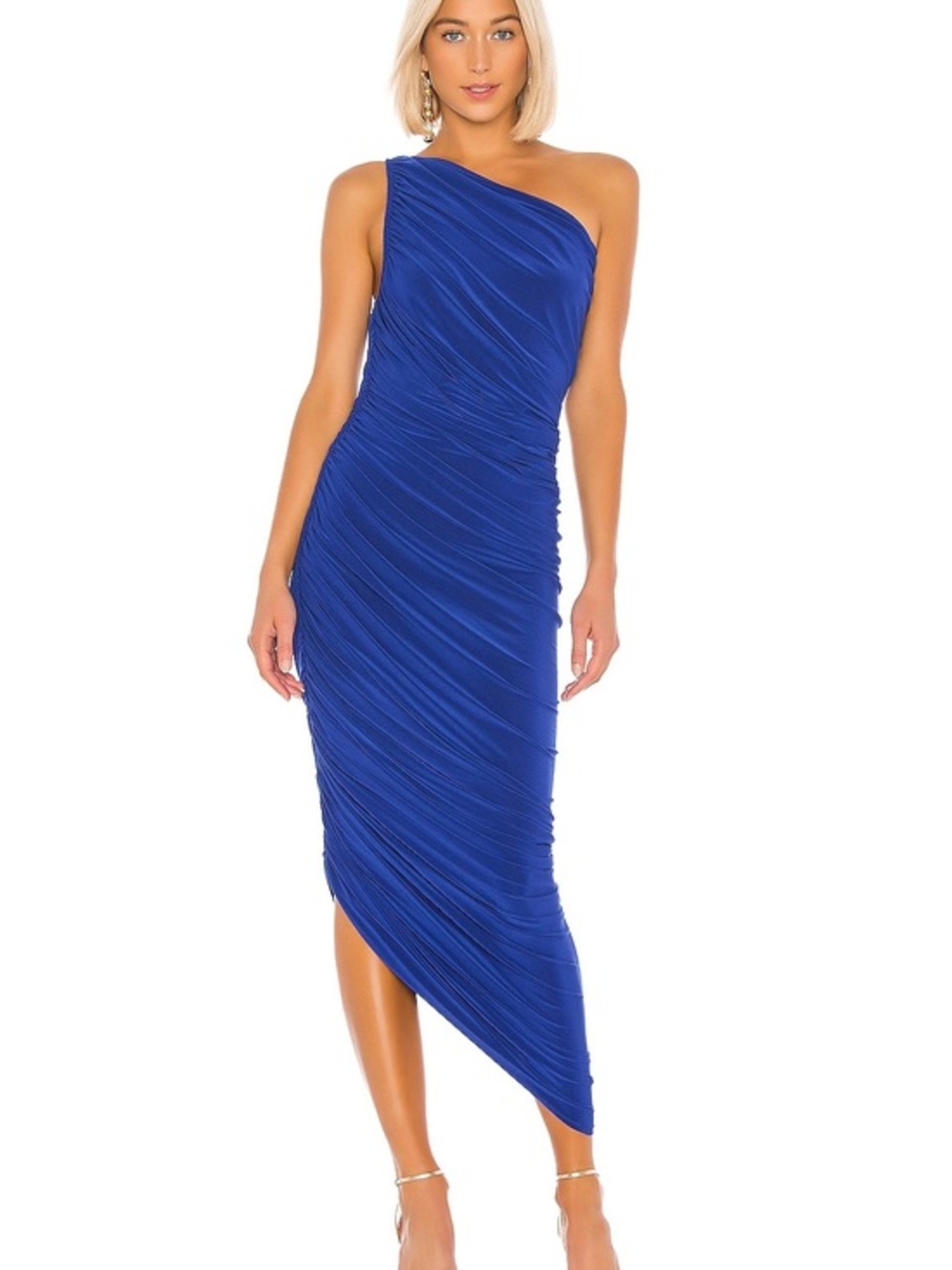 Norma Kamali Diana one-shoulder maxi dress Size 38 / Medium